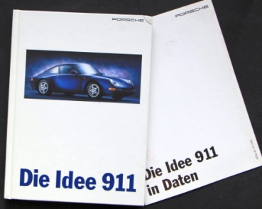 Porsche 911 Modellprogramm 1995 "Die Idee 911" Automobilprospekt (2792)